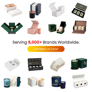 Customized Eco-Friendly Premium Perfume <strong>Candle</strong> Paper Box Personalized Box of <strong>Candles</strong> <strong>Gift</strong> <strong>Sets</strong> Cosmetics - Product Image 4