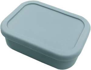 Boîte à lunch pliable en silicone écologique, sans BPA, de qualité alimentaire, pour enfants, avec couvercle anti-fuite, pliable - Product Image 3