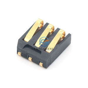 100% オリジナル70AAJ-<span class=keywords><strong>3</strong></span>-M0Gパッチ<span class=keywords><strong>2</strong></span>.54mm <span class=keywords><strong>3</strong></span>ピンスプリングタイプバッテリーコンタクト角型コネクタ70AAJ-0G 70AAJ-5-M0G - Product Image 1