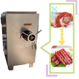 Picadora de carne automática para salchichas de carne de Cafe House, 32 mezclador portátil de frutas y alimentos, máquina minera de pollo, procesador de picadoras de carne de res - Product Image 2
