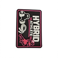 Écussons en caoutchouc PVC souple écologique avec logo 3D en relief personnalisé, lavables, étiquettes à coudre pour jeans, chapeaux, sacs à dos, vêtements, vente en gros, couleur personnalisée