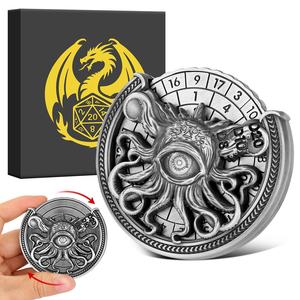 LM <span class=keywords><strong>Donjons</strong></span> <span class=keywords><strong>et</strong></span> <span class=keywords><strong>Dragons</strong></span> Dés Fidget Funny Debout Cthulhu Dés du MDN rotatifs pour les jeux <span class=keywords><strong>de</strong></span> rôle - Product Image 4