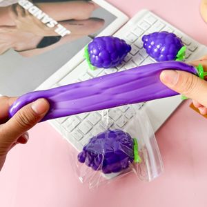 Juguete Antiestrés Realista en Forma de Uva Morada, Suave, para Aliviar el Estrés, Decoración de Escritorio, Exhibición, TRP/TPR - Product Image 2