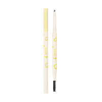 Crayon à sourcils double tête ultra fin et doux, certifié Halal BPOM, végétalien, avec brosse, waterproof, longue tenue, marque privée, vente en gros