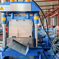 Machine de formage de poutrelles en CZ durable, PLC, haute productivité, rouleaux en acier GCr15 renforcés