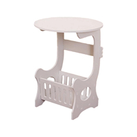 Table de chevet moderne minimaliste créative en bois pour petits appartements, chambre à coucher, salon, couleur unie, mobilier de maison