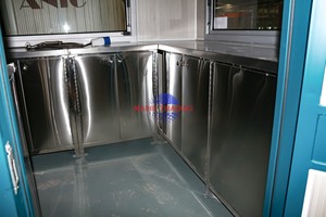 Nouveau camion de restauration mobile électrique pour restaurants de restauration rapide, bonbons, gâteaux d'anniversaire, glaces, légumes - structure en acier inoxydable - Product Image 2