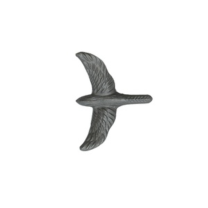 Palmette <span class=keywords><strong>350</strong></span> X 175 en fonte, pièces détachées en <span class=keywords><strong>fer</strong></span> forgé, éléments forgés pour clôture de jardin, main courante, balustrade, garde-corps - Product Image 1