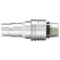 Connecteur circulaire multi-ports WP M12(M) 3 broches à code A, moulé, avec câble, étanche IP67, pour usage industriel