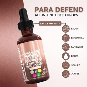 OEM siyah ceviz damla kabak çekirdeği damla diyet takviyesi kaynağı GMP sertifikalı fabrika özel etiket özel hizmet - Product Image 2