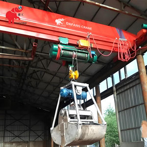 מכירות חמות dafang מותג יחיד קרן לתפוס דלי מעל גשר מנוף 2 טון 3 טון 5 טון 8 טון 10 טון עבור טיפול בפסולת - Product Image 3