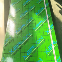 Contrachapado Moderno Recubierto de Fenol Impermeable con Película Plástica Verde para Proyectos de Exteriores y Villas
