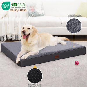 Umweltfreundliches und modisches orthopädisches Haustierbett für Katzen mit individuellem Logo, wasserdicht, abnehmbar, Kunstfell, Hundebett für kleine und mittelgroße Tiere, Eierkartonschaum, Faser - Product Image 2