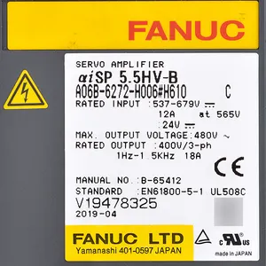 Fanuc Ổ Đĩa Động Cơ HV A06B-6272-H006 A06B-6272-H011 A06B-6272-H015 A06B-6272-H022 A06B-6272-H030 A06B-6272-H045 A06B-6272-H075