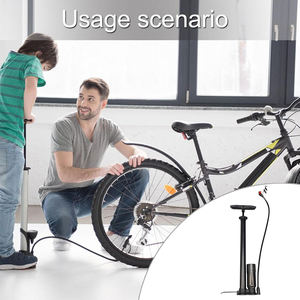 <span class=keywords><strong>Pompe</strong></span> <span class=keywords><strong>à</strong></span> <span class=keywords><strong>vélo</strong></span> avec poignée en acier sans soudure, manomètre de bonne précision, valve multifonctionnelle, <span class=keywords><strong>pompe</strong></span> <span class=keywords><strong>à</strong></span> air pour <span class=keywords><strong>vélo</strong></span>, <span class=keywords><strong>pompe</strong></span> <span class=keywords><strong>à</strong></span> vide pour bouteille -M - Product Image 5