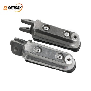 Reposapiés Delantero de Aluminio Resistente para Motocicleta, Pedales para Conductor, Compatible con <span class=keywords><strong>HONDA</strong></span> CB400 CB600 98-06 CB900 CB919F 02-07 CB1000 94-95 - Product Image 5