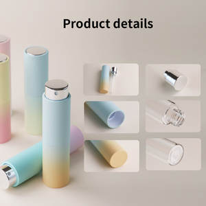 Atomizador de Perfume Recargable de Viaje Eric Round de 15 ml, Botellas de Perfume de Aluminio con Sistema Twist-Up, Atomizador de Vidrio de 15 ml - Product Image 3