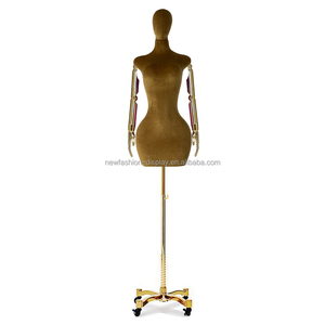 Mujer tienda exhibición ropa costura Sastre Curvy maniquí femenino Pin Big Butt Corps pecho grande maniquíes de talla grande de mujeres - Product Image 6