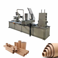 Machine de fabrication de tubes en papier découpés CNC sur mesure OEM pour ligne de production de tubes en papier pour fils textiles POY DTY
