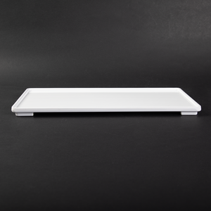 Yüksek kaliteli dikdörtgen melamin hizmet biftek tabağı japon sofra suşi beyaz melamin tabak kırılmaz yemek tabağı - Product Image 5