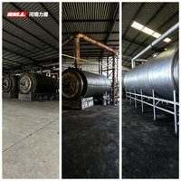 Machine de pyrolyse intermittente longue durée pour transformer les vieux pneus, les boues pétrolières, les déchets ménagers et les déchets plastiques en huile combustible