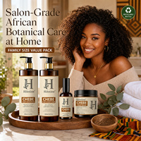 Produits capillaires en gros : Kit professionnel anti-pelliculaire et anti-chute, shampoing et après-shampoing bio au Chebe