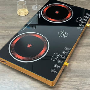 Eukera เตาแม่เหล็กไฟฟ้าแบบพกพา, เตา2เตาเซ็นเซอร์เตาแม่เหล็กไฟฟ้าแบบมืออาชีพ - Product Image 1