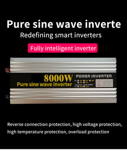 Inversor solar de onda sinusoidal pura 12V/24V/48V/110V/220V 1000W-5000W DC/AC Salida trifásica - Product Image 4