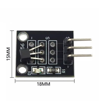 KY-003 module de capteur magnétique Hall standard A3144 fonctionne avec les cartes Arduino