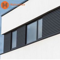 Planches en aluminium extrudé de couleur unie pour revêtement mural extérieur