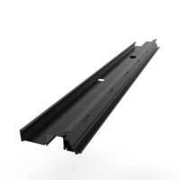 Profilé LED en aluminium, boîtier d'extrusion personnalisé pour éclairage linéaire