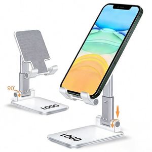 Wholesale Durable Portable Phone <b>Stand</b> Fold Adjustable Universal Promotional Custom Business Logo Gift Smartphones Phone Holder - Product Image 5
