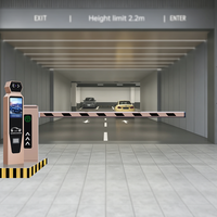 Barrière de stationnement intelligente autonome tout-en-un avec système LPR pour les zones de stationnement des entrepôts logistiques