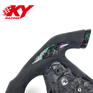 Volante deportivo de fibra de carbono forjado estilo carreras personalizado, adecuado para Toyota GR Supra A90 A91 - Product Image 2