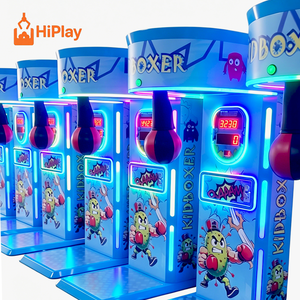 Máquina <span class=keywords><strong>de</strong></span> juego <span class=keywords><strong>de</strong></span> boxeo para niños operada con monedas, <span class=keywords><strong>simulador</strong></span> <span class=keywords><strong>de</strong></span> boxeo deportivo para parques <span class=keywords><strong>de</strong></span> atracciones, máquina <span class=keywords><strong>de</strong></span> prueba <span class=keywords><strong>de</strong></span> fuerza para centros comerciales - Product Image 6