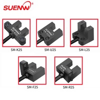 SM-L25 nouveaux produits chauds 5-24V DC à travers le type de faisceau capteur photoélectrique de fente de Distance détectée de 5mm remplaçant le PM-L25