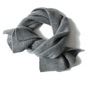 Nuovo Design in Cashmere sciarpa in maglia a costine maglione caldo scialle da uomo donna inverno tradizionale sciarpe e scialli - Product Image 3