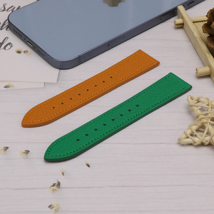 <span class=keywords><strong>Bracelet</strong></span> en cuir de vache Bracelets pour <span class=keywords><strong>Omega</strong></span> 19/20/21/22mm mouton français rouge en cuir véritable hommes montre ceintures pour fille garçon - Product Image 2