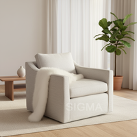 Nuevo Conjunto de Sofás de Diseño Moderno en Madera y Tela, Personalizable, para Sala de Estar de Villa, Sofá de Esquina