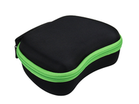 Sac de rangement portable en EVA pour manettes Nintendo Switch/PS5 étanche et léger avec fermeture à glissière pour le voyage