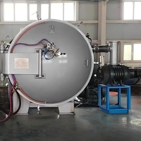 Four à vide Xirui pour traitement thermique par induction de recristallisation du carbure de silicium, 2400°C, avec pompe en acier inoxydable pour travail à l'argon et frittage