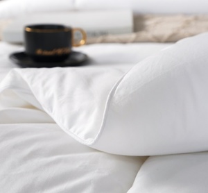 Tùy Chỉnh Thực Hiện Hiện Đại Mới Nhất Thiết Kế Bông Thêu Tất Cả Các Mùa Quilt Bộ Đồ Giường Mềm Mại Cho Khách Sạn Sử Dụng 300tc Chủ Đề Đếm 3-Mảnh - Product Image 4