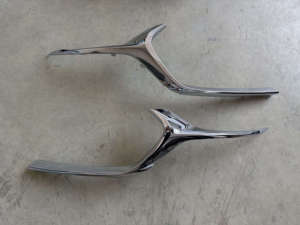 Nuevo Original a Bajo <span class=keywords><strong>Precio</strong></span>, BELG507J1 BELG507K1 BELG50711 BCKB51730A BELG51730, Moldura Cromada para Faro Delantero Izquierdo y Derecho para Mazda 3 - Product Image 2