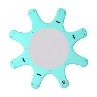 Tapis de yoga gonflable pliable souple pour sports nautiques, stand up paddle, surf, ski nautique, SUP