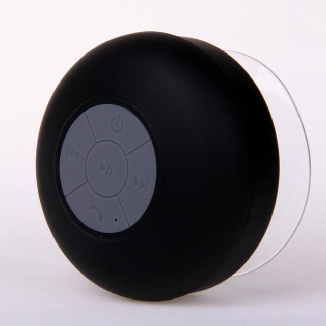 2024 Hot Selling Portable Wireless Waterproof IPX4 Suction Cup BT Shower Speaker Wireless USB Mini Smart Speakers