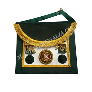 Provincial Past District Scottish Rite Apron | AASR Scottish Rite Apron <b>Collar</b> Sash Gauntlets Cuff - Product Image 6