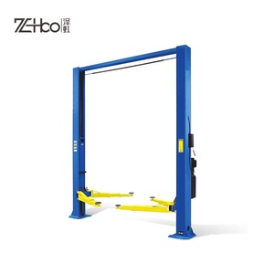 Быстрая доставка, гидравлический подъемник 4,5 тонн, 4500 кг, двухстопочный автомобильный подъемник с прозрачным дизайном пола для гаражных мастерских - Product Image 1