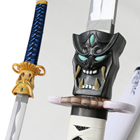 Nouveaux designs populaires d'épées en bambou pour le jeu Valorant – Accessoires de cosplay, armes de défense, idéal pour un cadeau