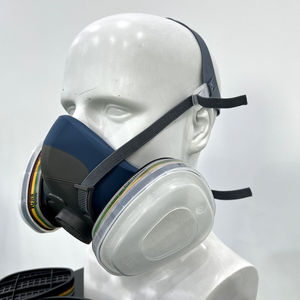 2023 Schneller Versand Gasmaske Atemschutzgerät Sicherheits-Chemikalienmaske Halbgesichtsmaske mit Filter für Giftige Gase - Product Image 4
