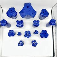 Mata Bor JinDu Berbahan Tungsten Carbide Buatan Cina, Tahan Benturan, Untuk Pengeboran Tambang, Batang Bor Down-The-Hole